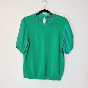 Adrianna Papell Green Blouse